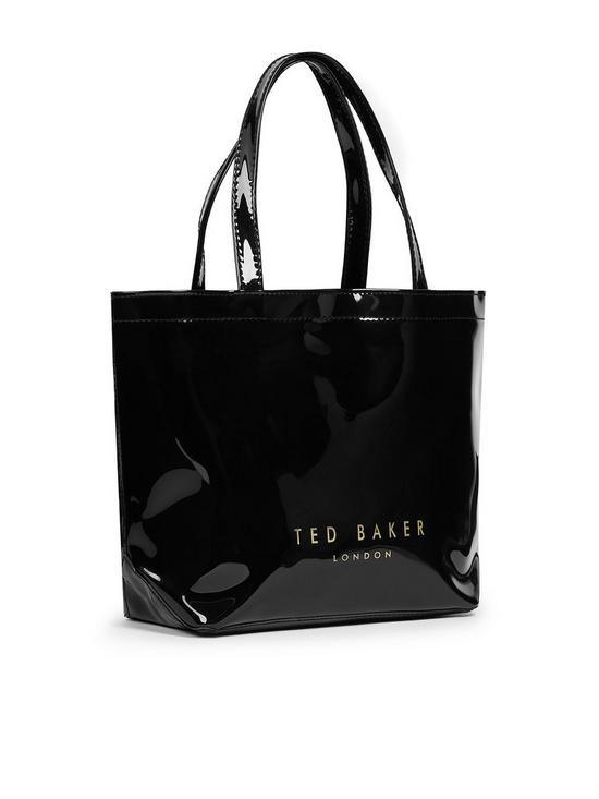 back image of ted-baker-nikicon-knot-bow-small-icon-bag-black