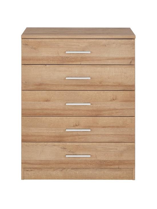 front image of everyday-panama-5-drawer-chest