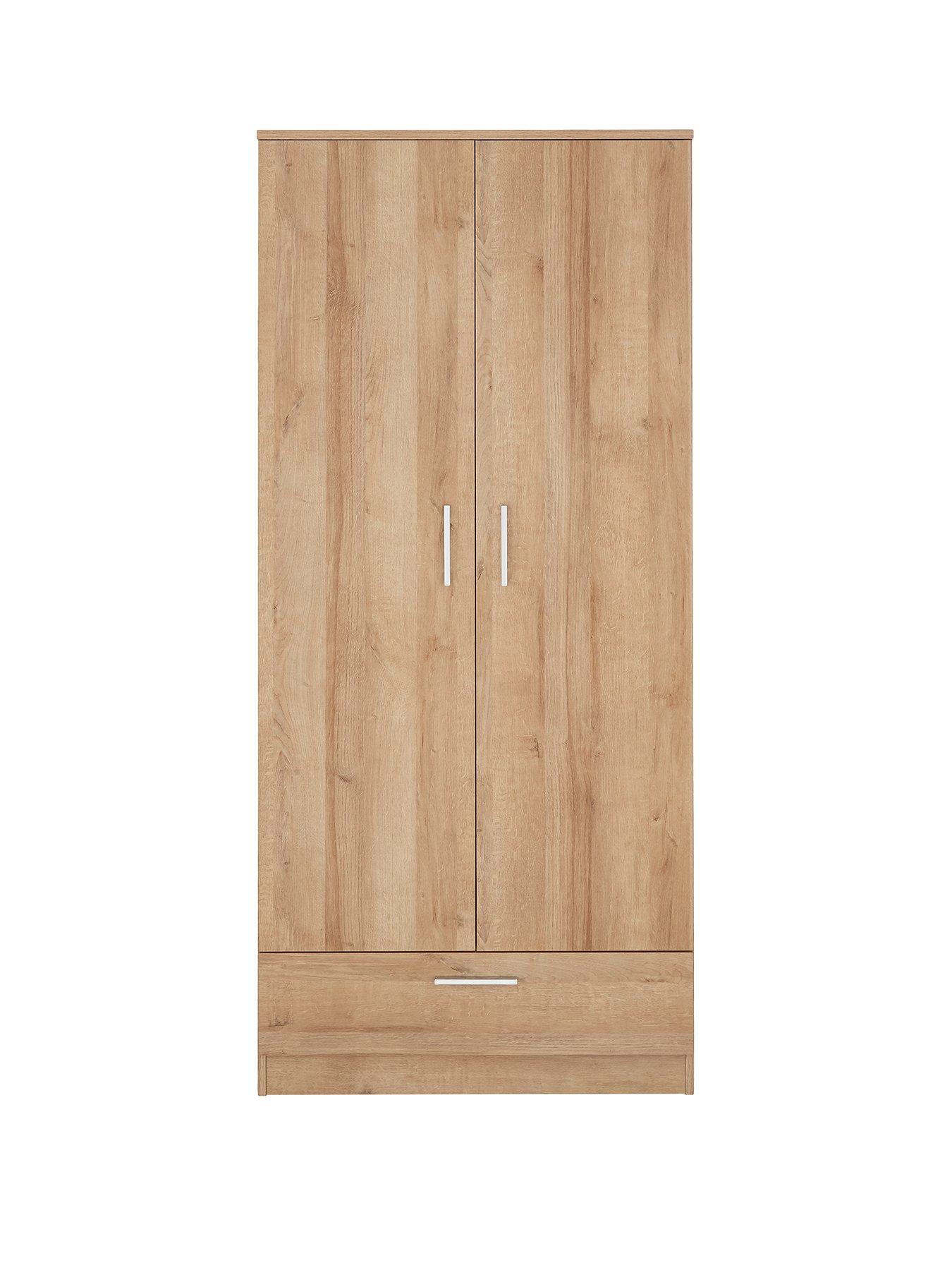 Image 2 of 7 of Very Home Panama 2 Door, 1 Drawer Wardrobe&nbsp;- FSC&reg; Certified