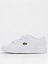  image of lacoste-lerond-infant-blnbsp2-trainers-white