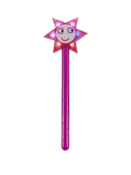 front image of ben-hollys-little-kingdom-princess-hollys-magical-wand-with-sound-amp-speech