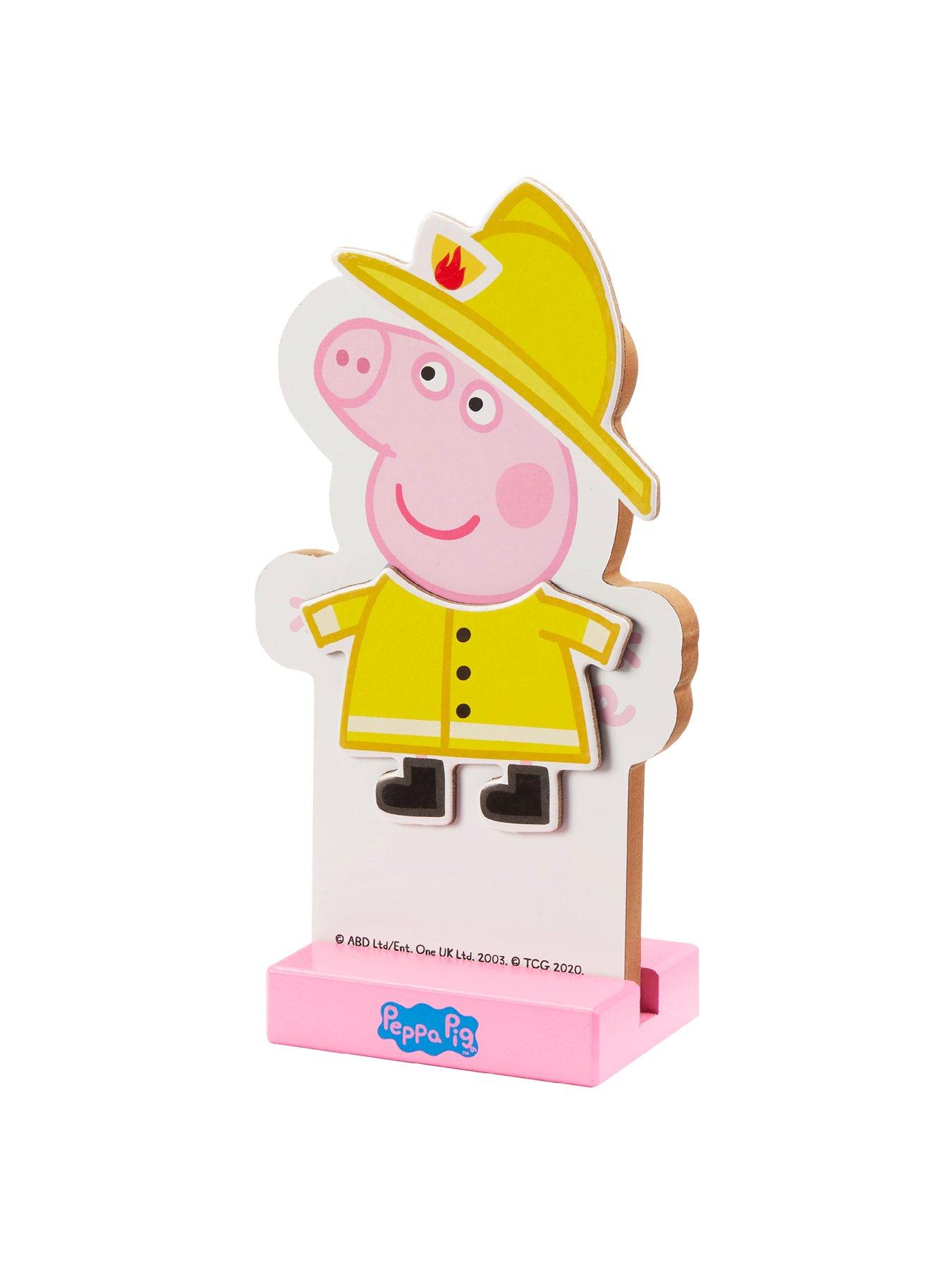  image of peppa-pig-magnetic-wooden-dress-up-set
