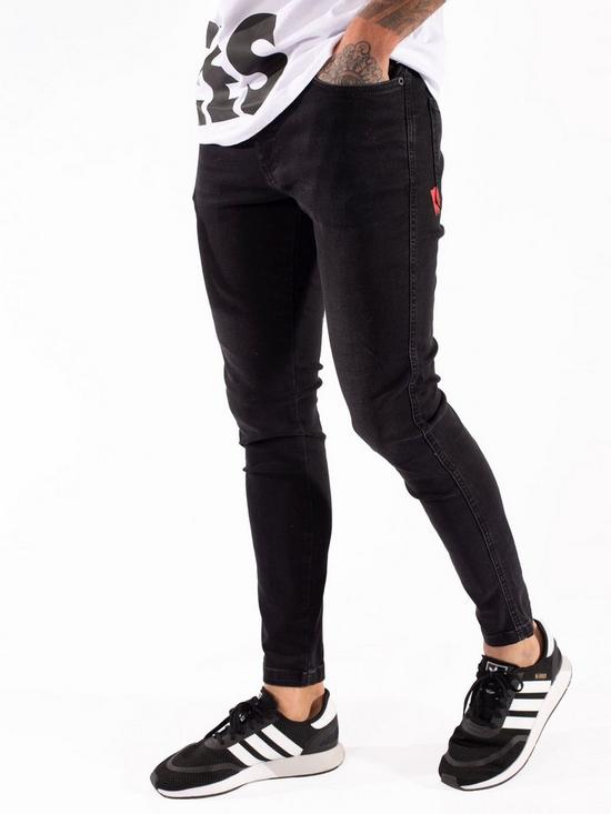 front image of 11-degrees-sustainable-stretch-skinny-fit-jeans