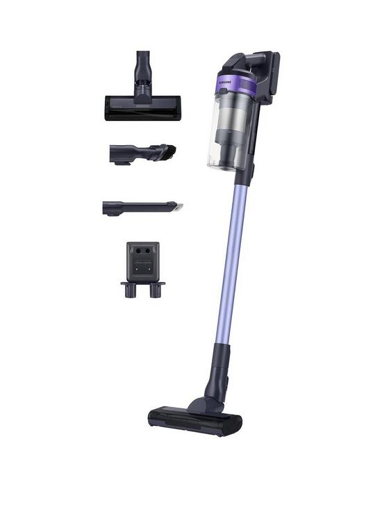 front image of samsung-jettrade-60-turbo-cordless-vacuum-cleaner-vs15a6031r4eu-max-150w-suction-power-with-lightweight-design