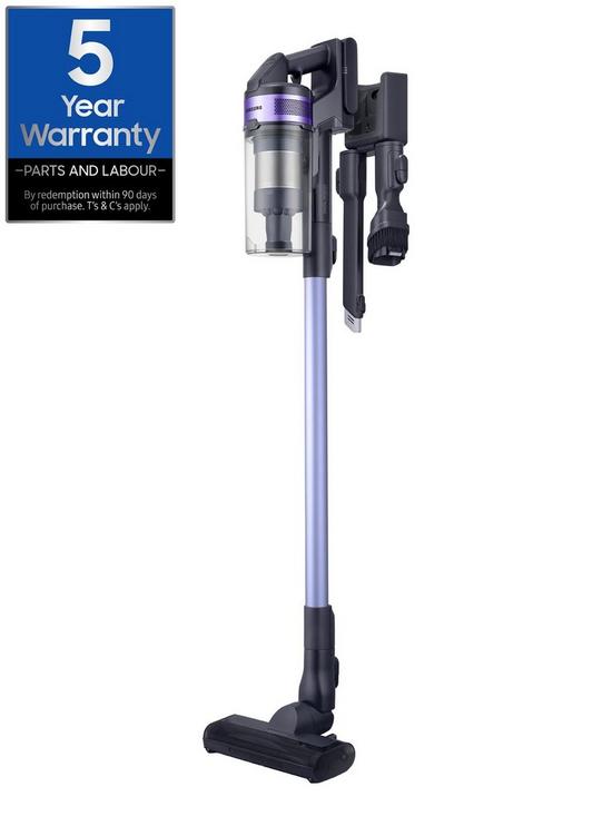 stillFront image of samsung-jettrade-60-turbo-cordless-vacuum-cleaner-vs15a6031r4eu-max-150w-suction-power-with-lightweight-design