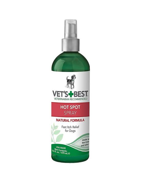 front image of rosewood-vets-best-pet-hot-spot-spray-470ml