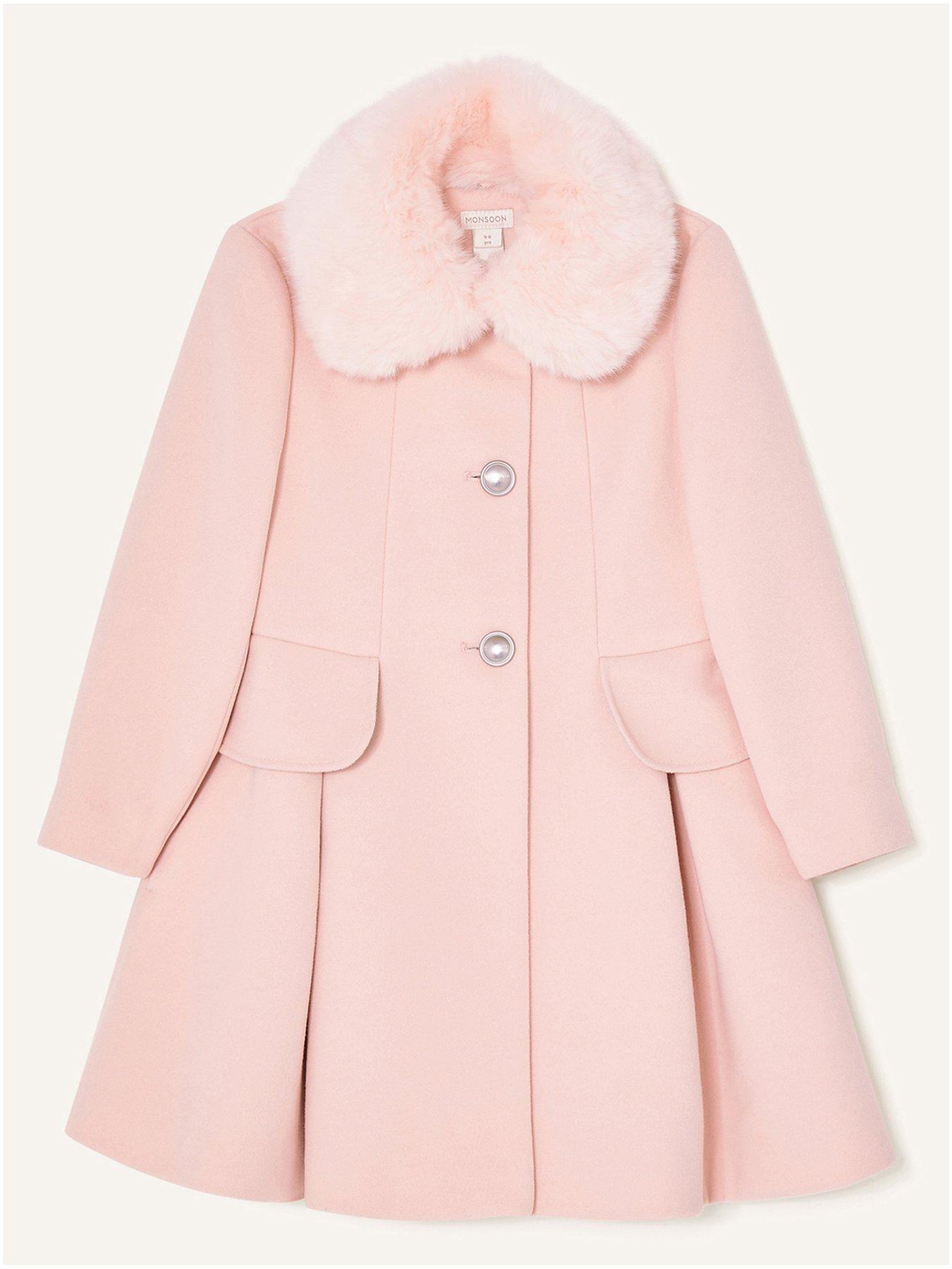 monsoon pink coat
