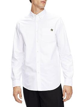 ted-baker-embroidered-logo-oxford-shirt-white