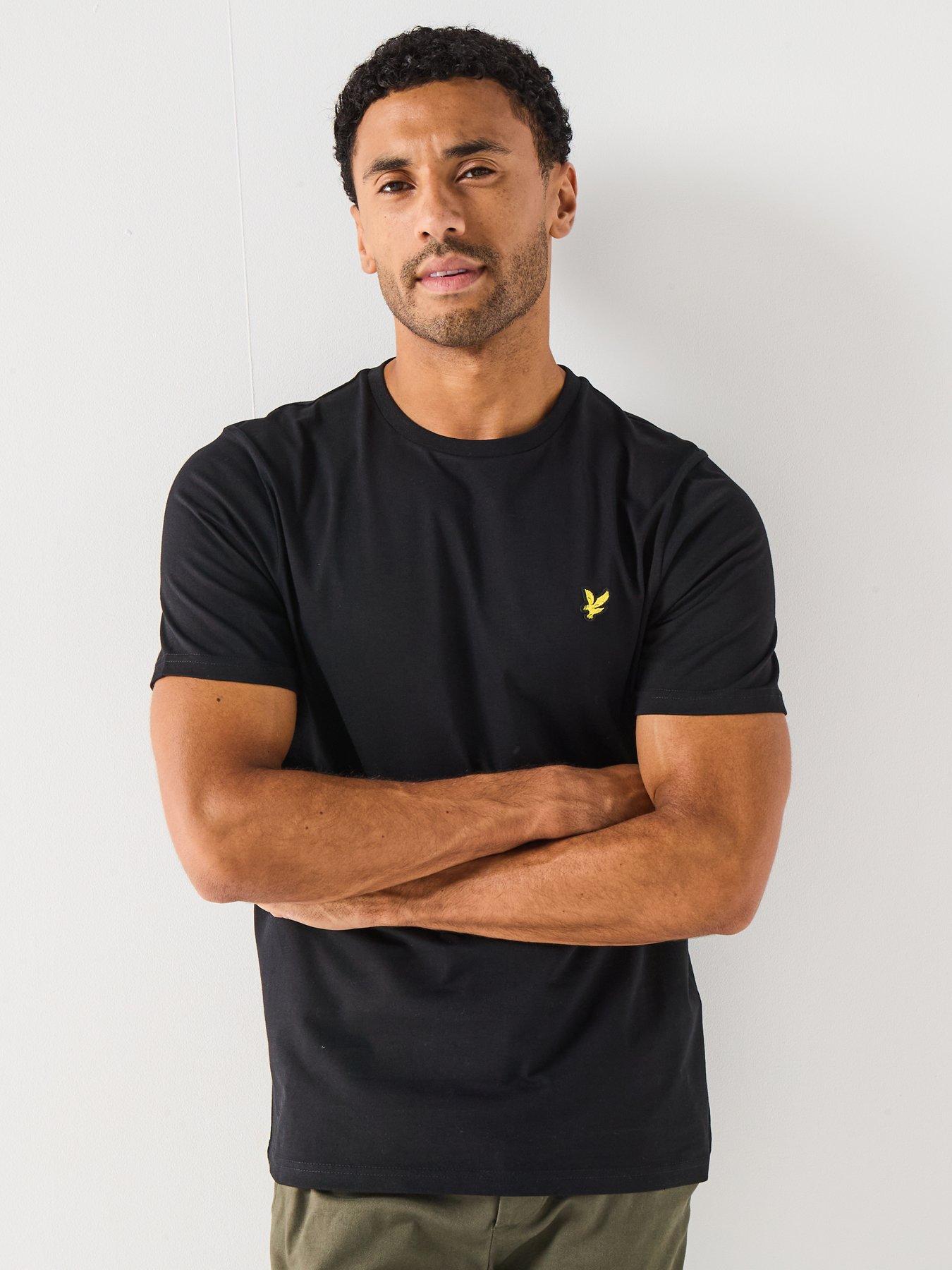 Image 5 of 5 of Lyle & Scott Regular Fit Plain T-Shirt - Black