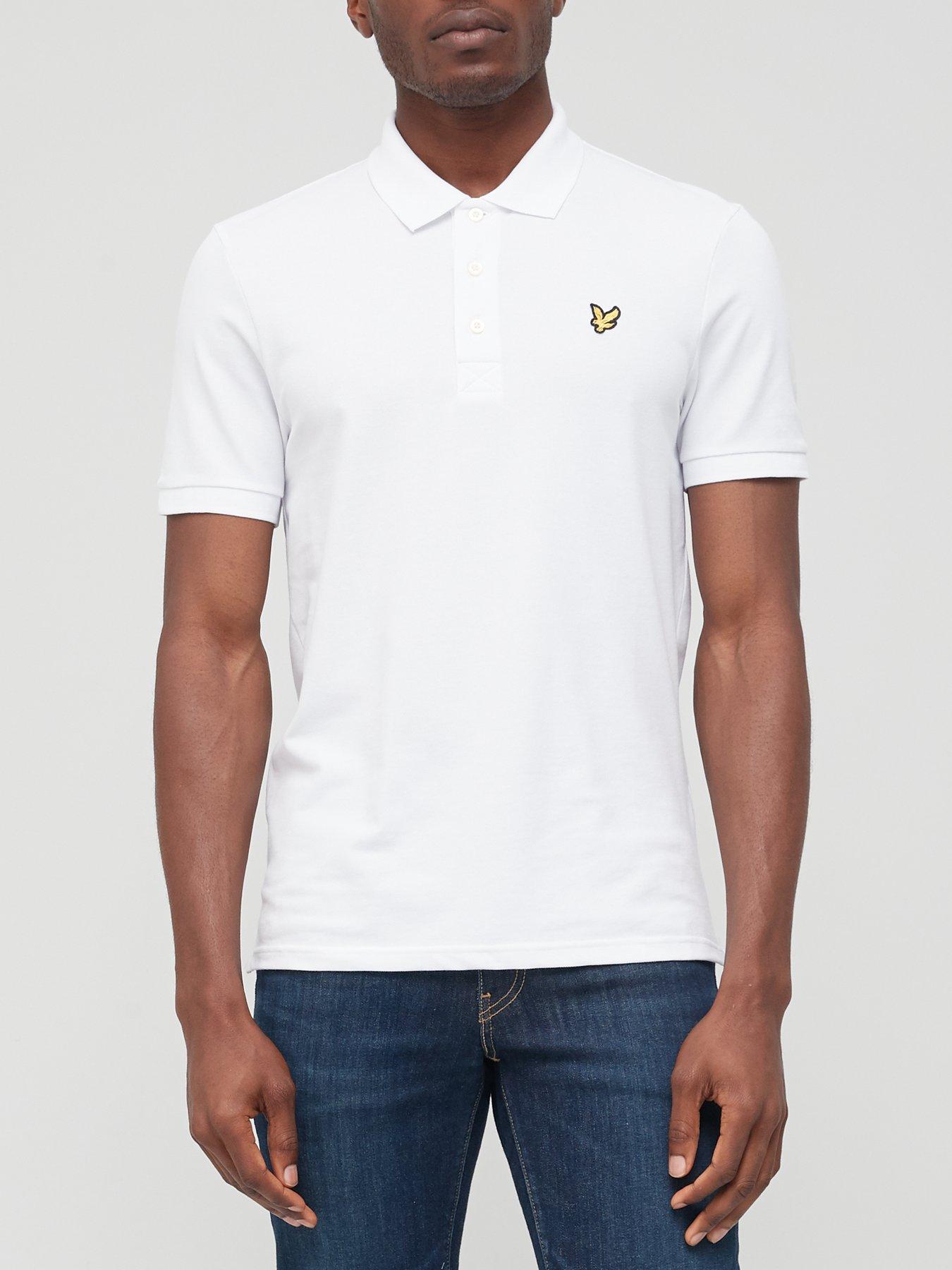 undefined Plain Polo Shirt - White