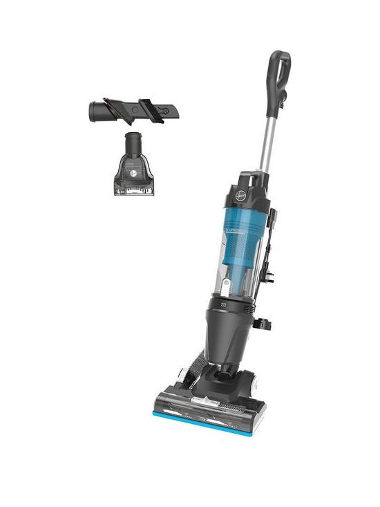 front image of hoover-upright-300-pets-vacuum-cleaner-lightweight-and-steerable-hu300upt