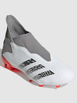 adidas-junior-predator-laceless-203-firm-ground-football-boot-white
