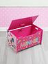  image of minnie-mouse-deluxe-wooden-storage-boxbench