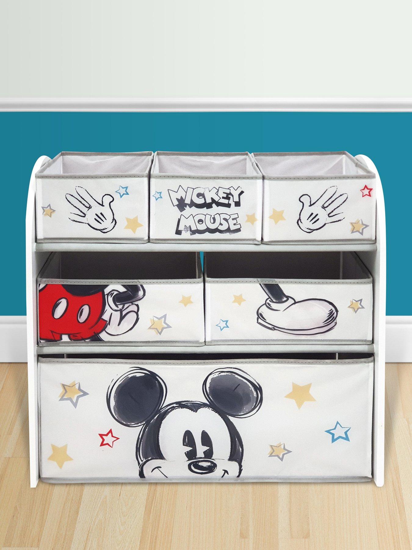 Mickey Mouse Classic Wooden Toy Organiser