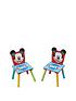  image of mickey-mouse-wooden-table-and-2-chair-set