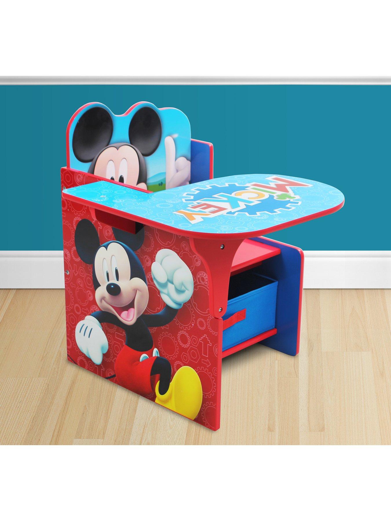 Delta Children Chair Desk with Storage Bin Disney Mickey Mouse