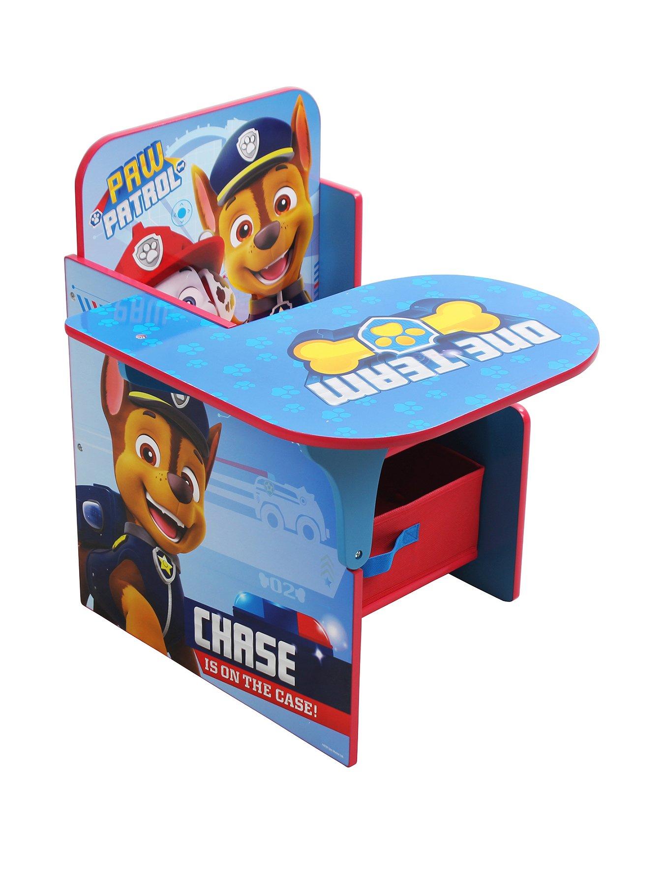  image of paw-patrol-chair-desk-with-storage-bin