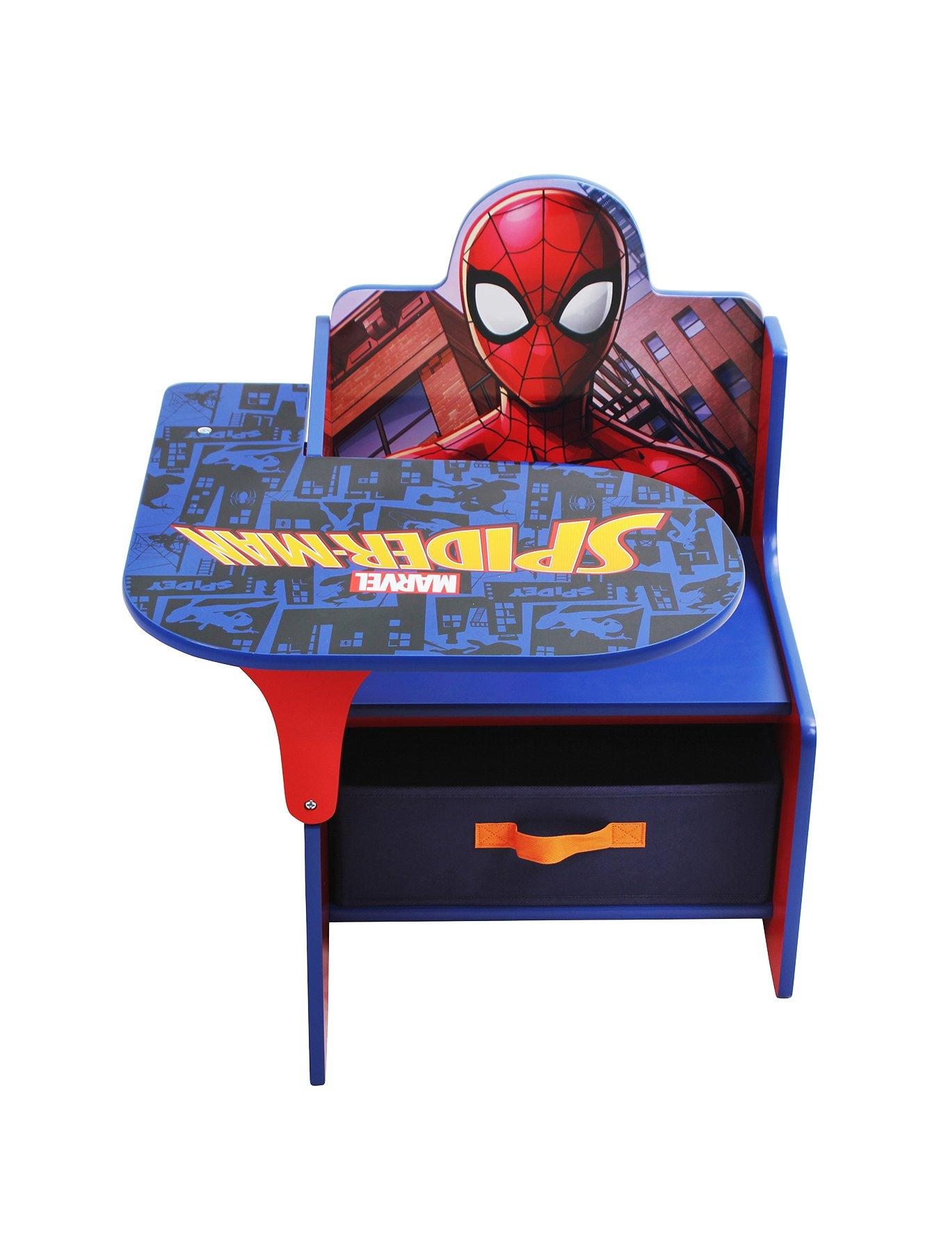 Spiderman Chair Desk With Storage Bin