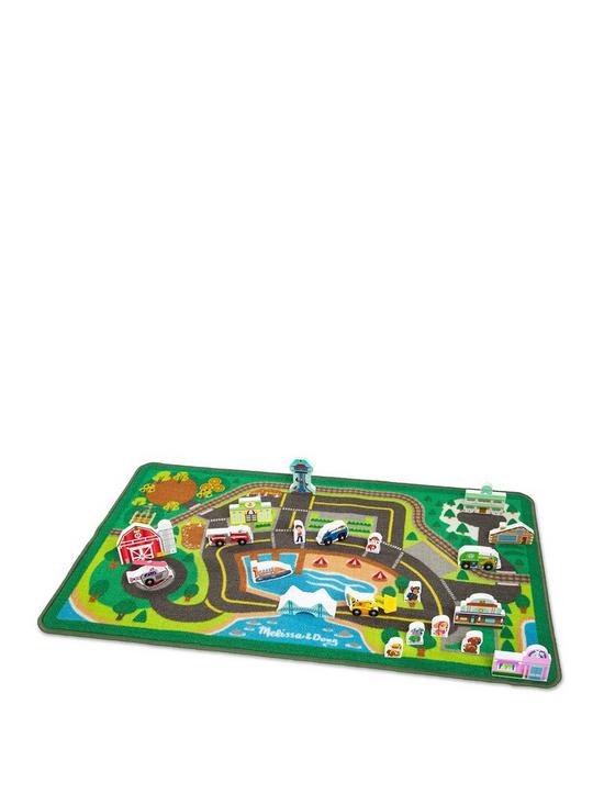 front image of paw-patrol-activity-rug-adventure-bay