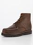  image of superdry-vintage-detroit-boots-chocolate-brown