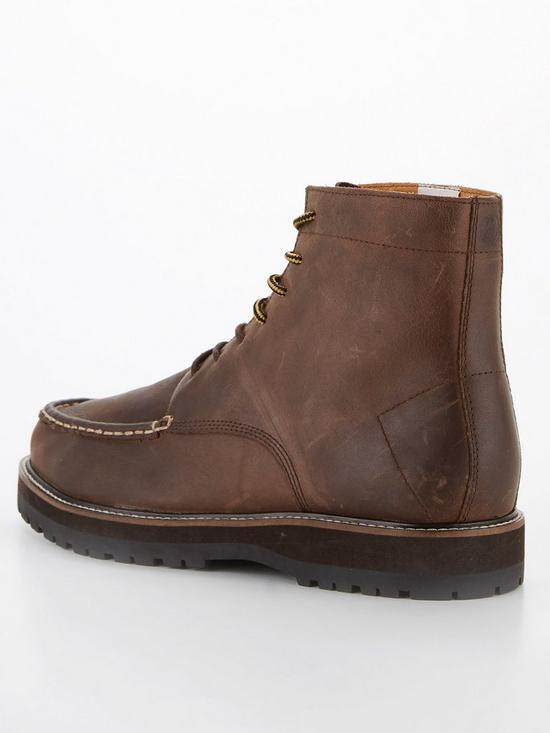 stillFront image of superdry-vintage-detroit-boots-chocolate-brown