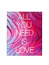  image of arthouse-love-gloss-canvas