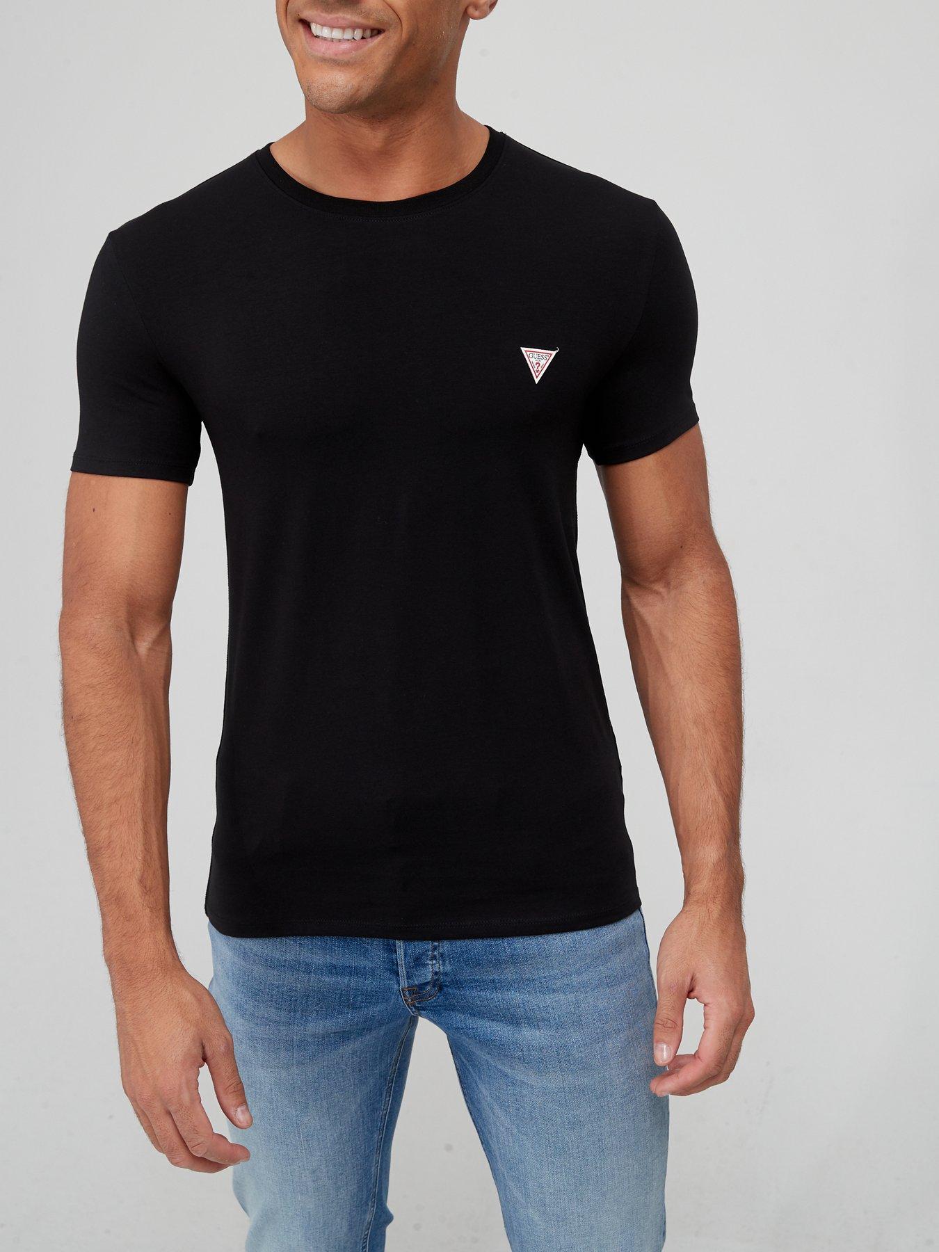 guess small logo tee