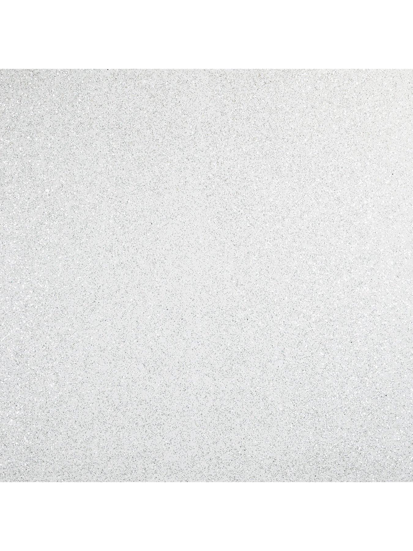 ARTHOUSE Sequin Sparkle White Wallpaper