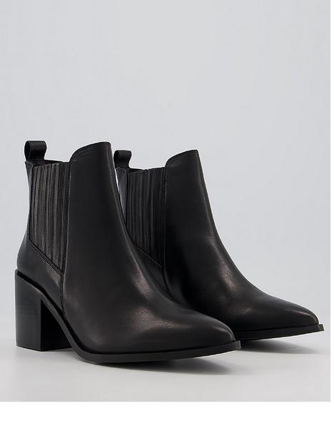 office-alabama-leather-heeled-chelsea-boot-black