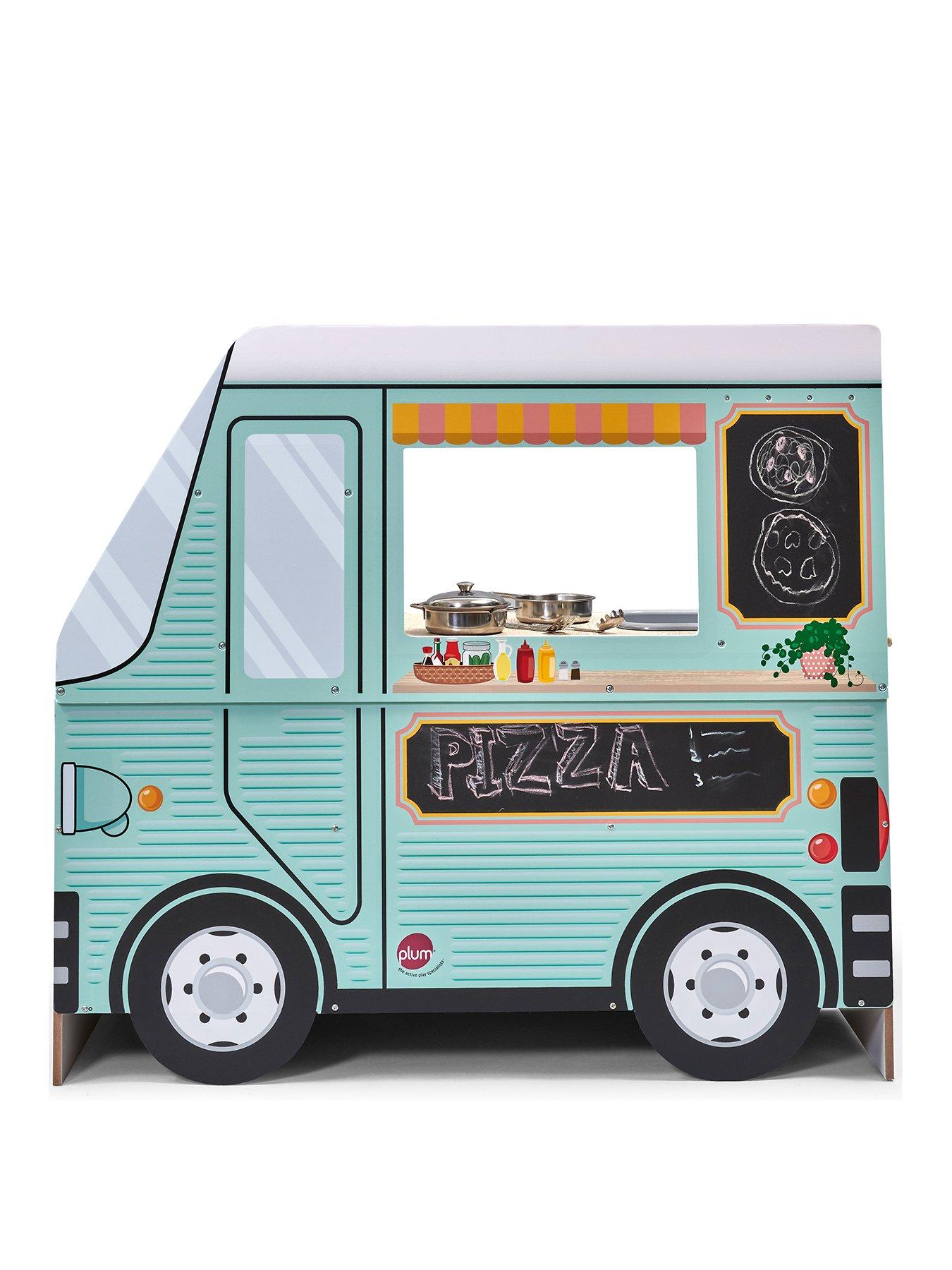 Plum 2 in 1 Wooden Street Food Truck and Kitchen littlewoods