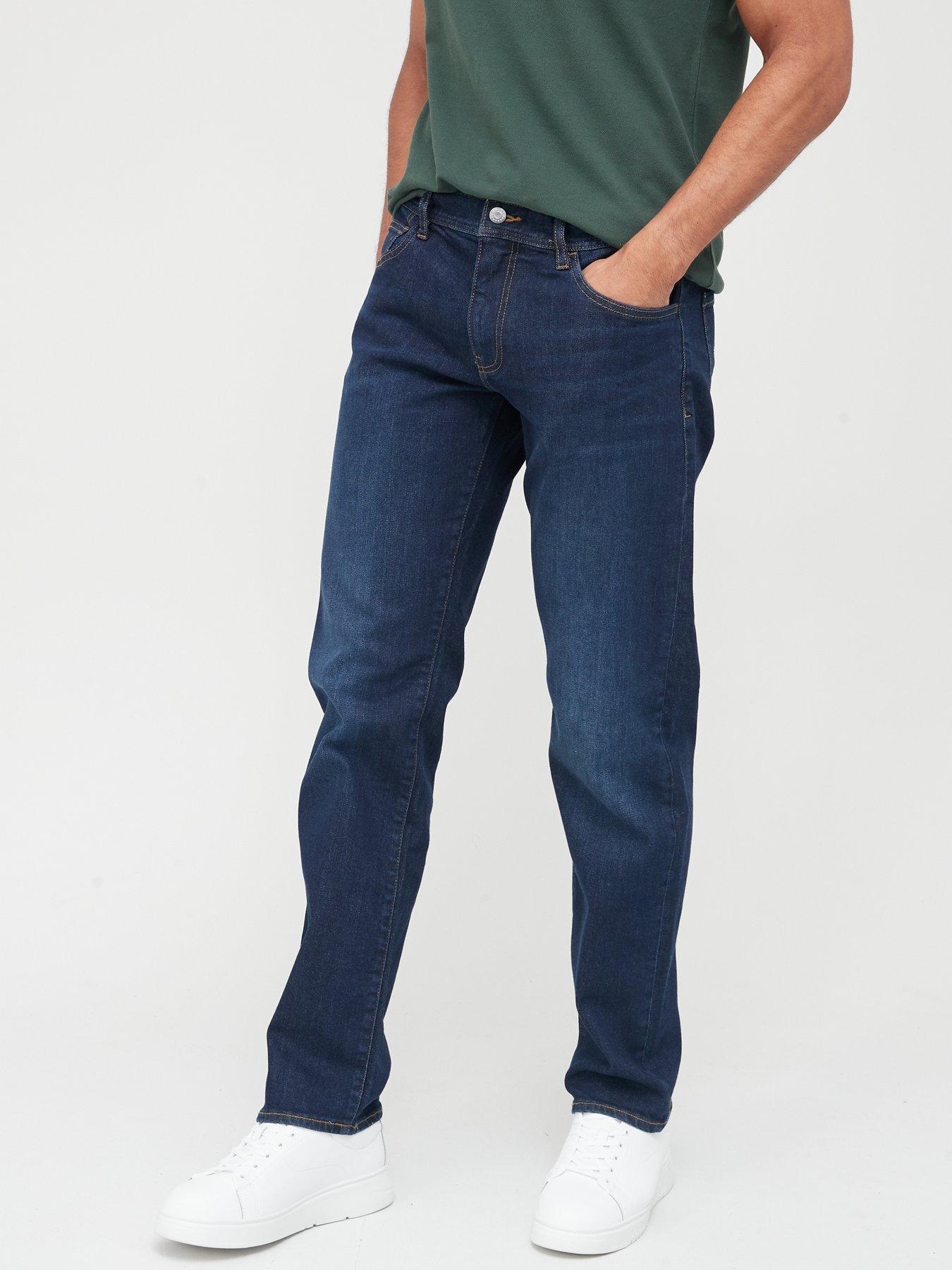 J16 Straight Fit Dark Wash Jeans Dark Wash