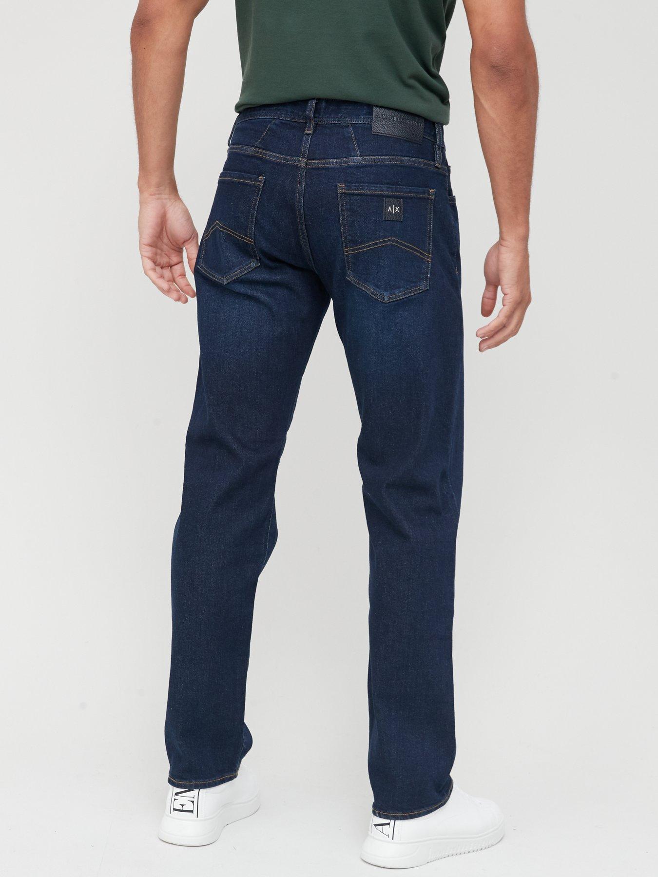 Armani exchange straight deals jeans