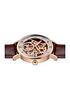  image of ingersoll-1892-the-herald-rose-gold-and-grey-skeleton-dial-brown-leather-strap-automatic-mens-watch
