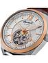  image of ingersoll-the-shelby-silver-and-rose-gold-skeleton-eye-automatic-dial-brown-leather-strap-mens-watch