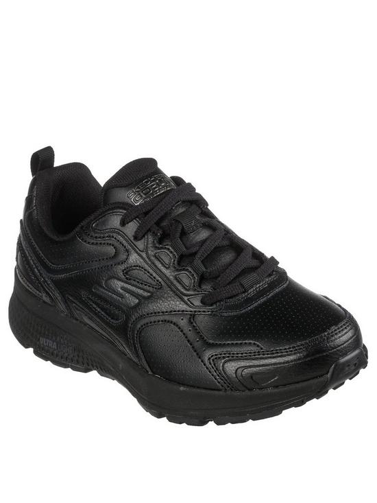 front image of skechers-go-run-consistent-lace-up-trainers