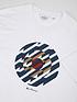  image of ben-sherman-abstract-target-t-shirt-whitenbsp