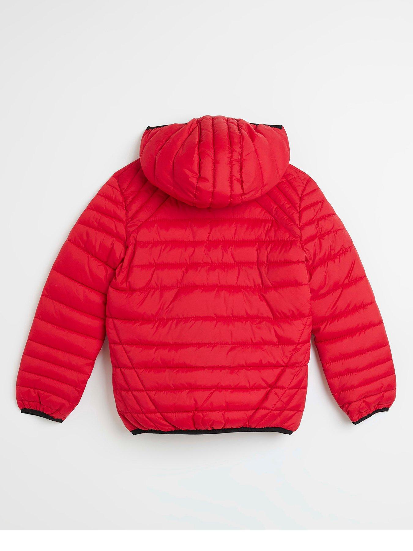 River island hot sale coats red