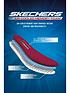  image of skechers-seager-cup-scalloped-textured-knit-slip-on-plimsolls