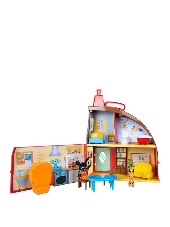 front image of bing-bings-house-playset-with-bing-and-flop-play-figures