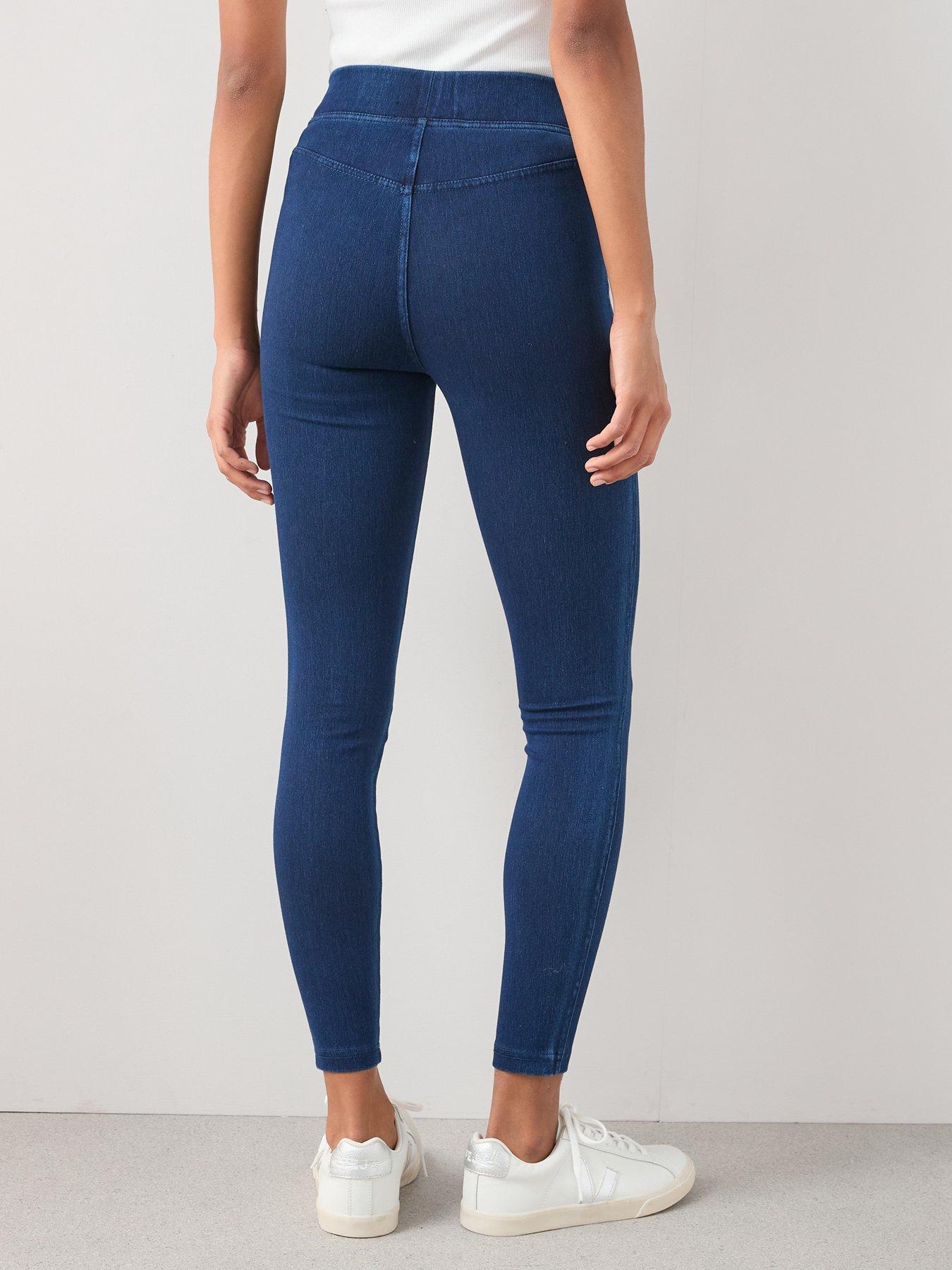  image of the-very-collection-denim-look-jegging-blue