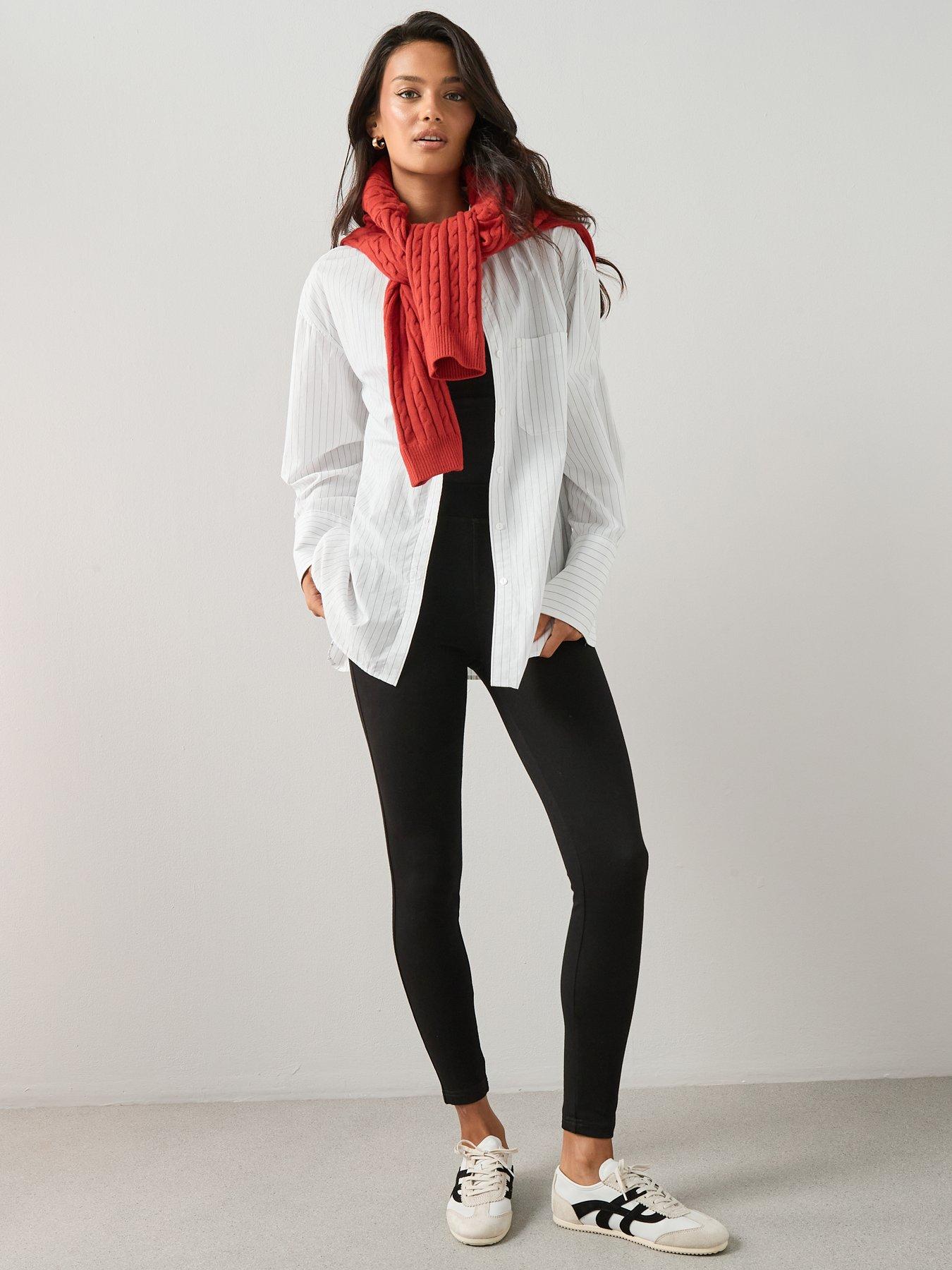 Image 6 of 7 of The Very Collection Denim Look Legging