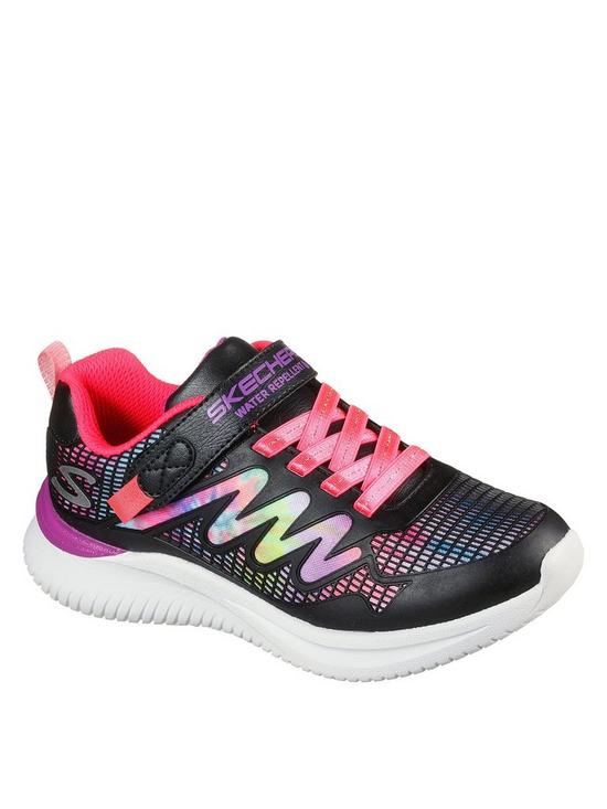 front image of skechers-jumpsters-radiant-swirl