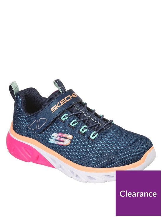 front image of skechers-glide-step-sport-girls-trainers
