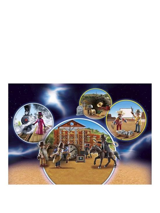 stillFront image of playmobil-70576-back-to-the-future-western-advent-calendar