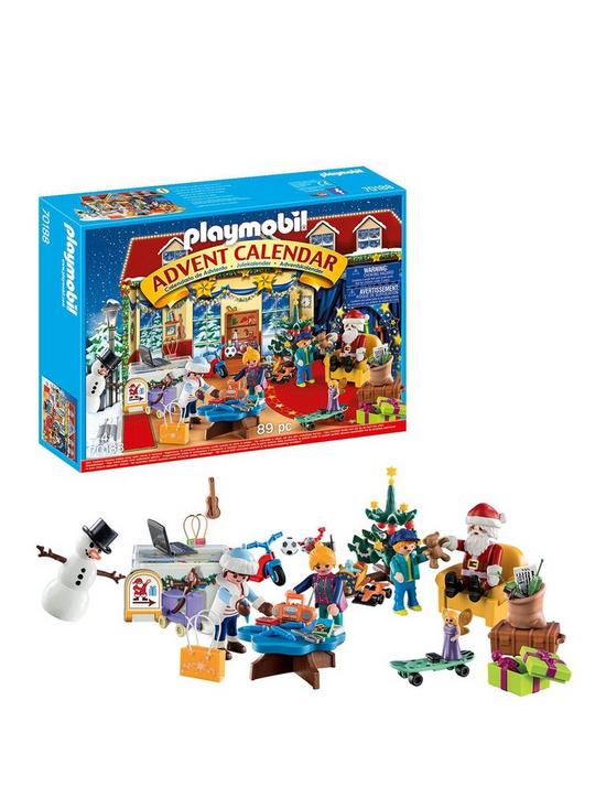 front image of playmobil-70188-christmas-grotto-advent-calendar-with-father-christmas