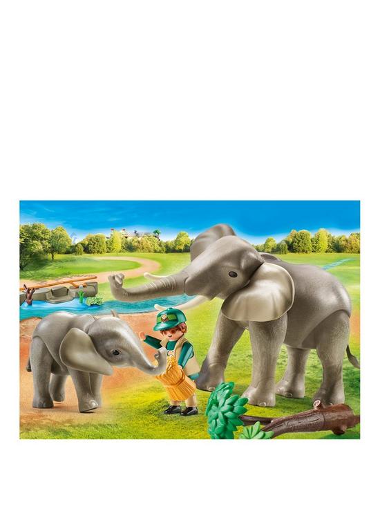 stillFront image of playmobil-70324-family-fun-elephant-habitat