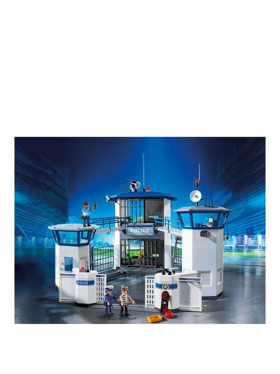 stillFront image of playmobil-6919-city-action-police-headquarters-with-prison