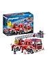  image of playmobil-9463-city-action-fire-ladder-unit-with-extendable-ladder