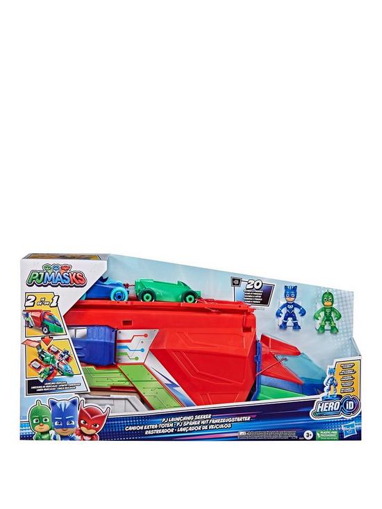 stillFront image of pj-masks-pj-launching-seeker-pre-school-toy-transforming-pj-seeker-vehicle-playset-for-children-aged-3-and-up