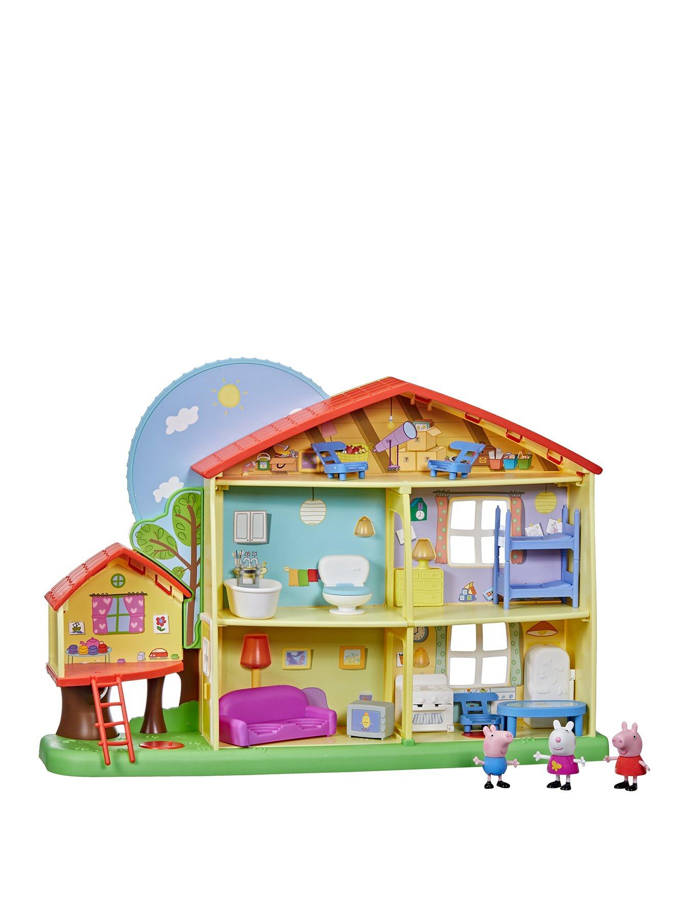 Peppa Pig Peppa s Playtime to Bedtime House littlewoods